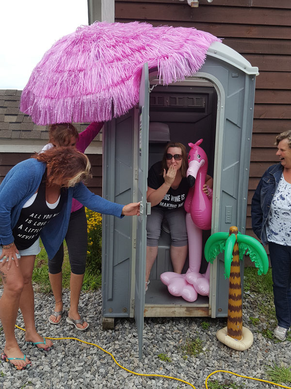 Harmony Bazaar, Lockeport - rents portable toilets from Winchester for their weekend celebration.